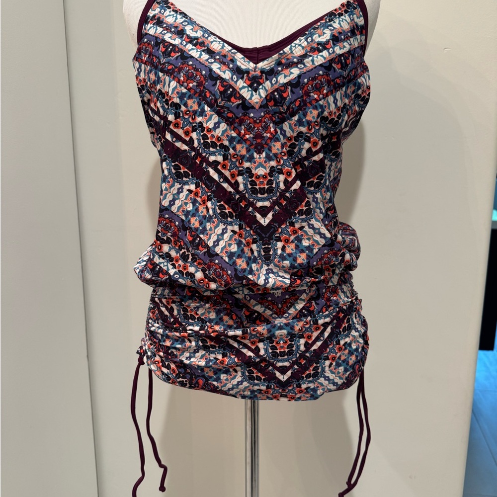 Athleta Marrakesh Side Scrunch Tankini